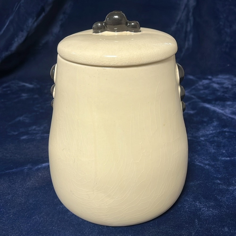 VTG Flower Cookie Jar with Lid - Picture 6 of 10